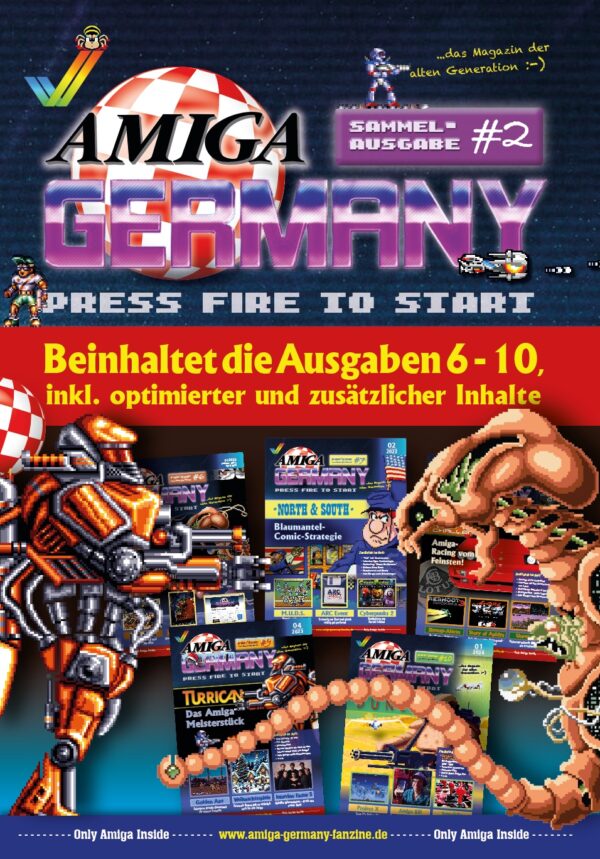 Amiga Germany Sammelausgabe #6-#10 Hardcover exklusiv