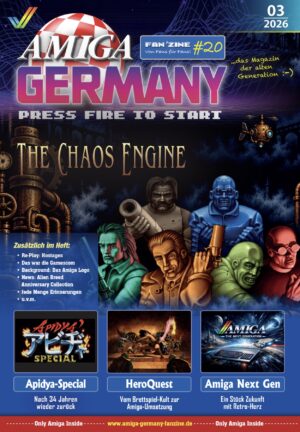 Amiga Germany Fan’zine Ausgabe 20: The Chaos Engine, Apidya-Special, HeroQuest und Amiga Next Gen