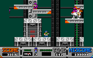 Bionic Commando auf dem Amiga