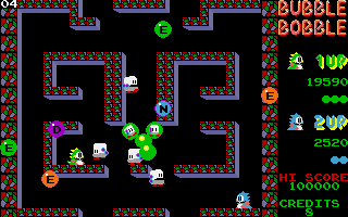 Bubble Bobble auf dem Amiga