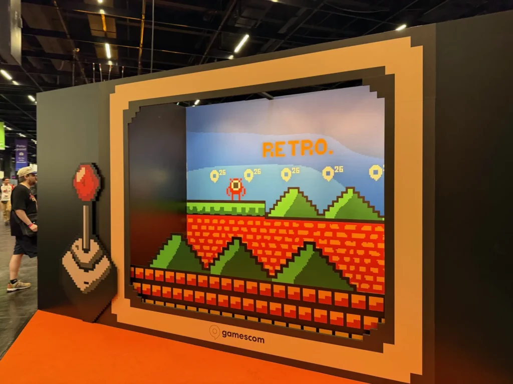 gamescom 2026: Unser Stand von hinten