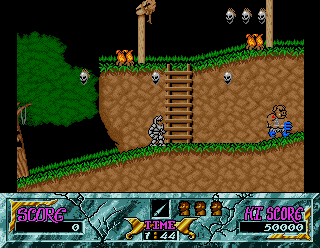 Ghouls ’n Ghosts auf dem Amiga