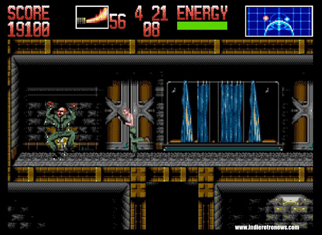 Alien 3 CD32 Edition: Ripley im Kampf gegen einen Alien